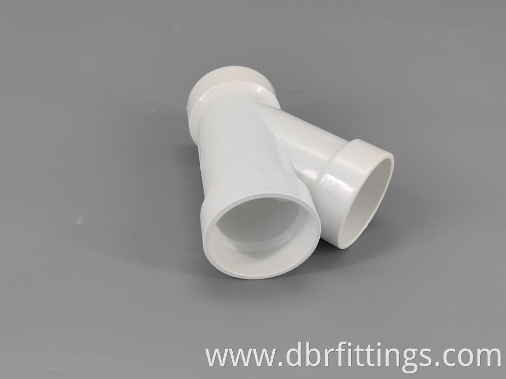 UPC PVC fittings WYE for New construction